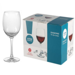 Kieliszki do wina 330ml 6szt Diamond 2